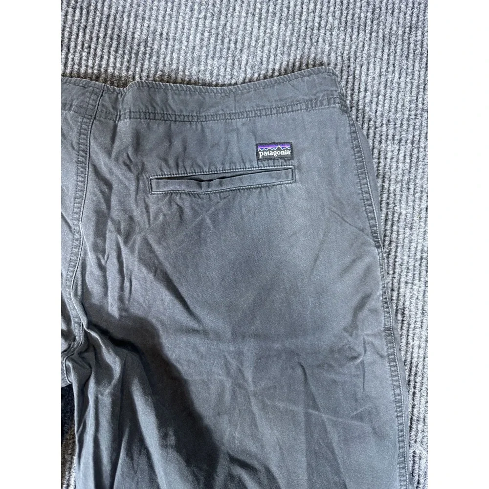 Patagonia Lightweight Climb Shorts Canvas Chino Drawstring Men 35 Outdoor Hiking